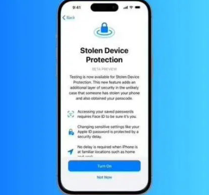 城阳苹果授权维修店分享被盗设备保护功能开启方法 