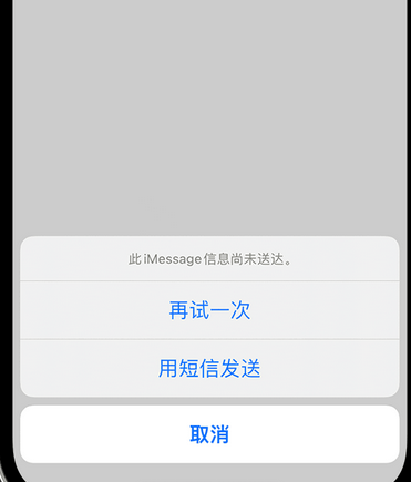 城阳apple维修iPhone上无法正常发送iMessage信息