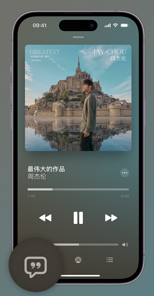 城阳iphone维修分享如何在iPhone上使用Apple Music全新唱歌功能 