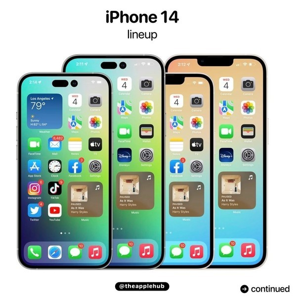 城阳苹果14维修分享iPhone 14全家福 