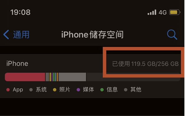 城阳苹果13维修分享iPhone13如何查看剩余内存 